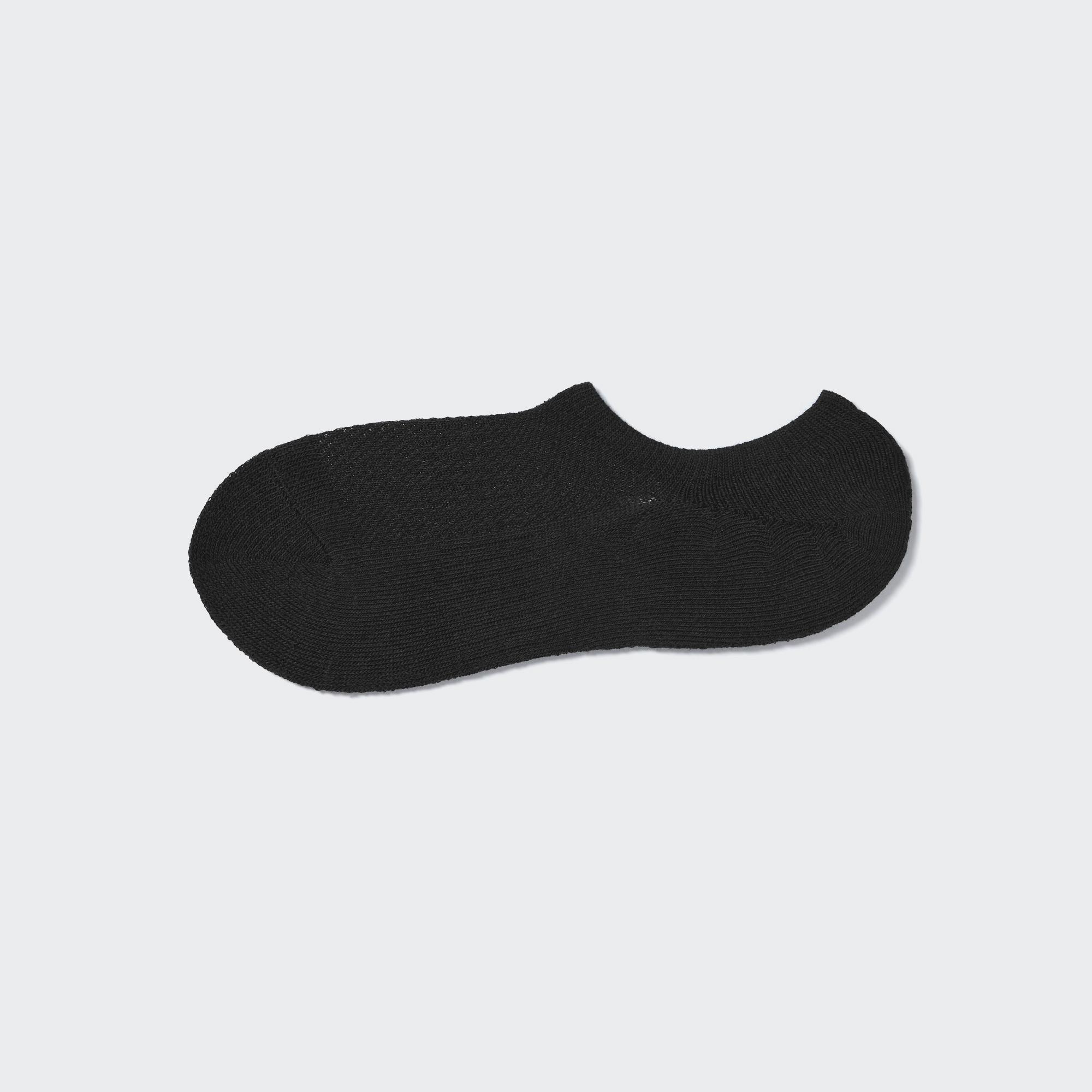 Mens Pile Low-Cut Socks with Odor Control Black US8-US11 UNIQLO US Product Image