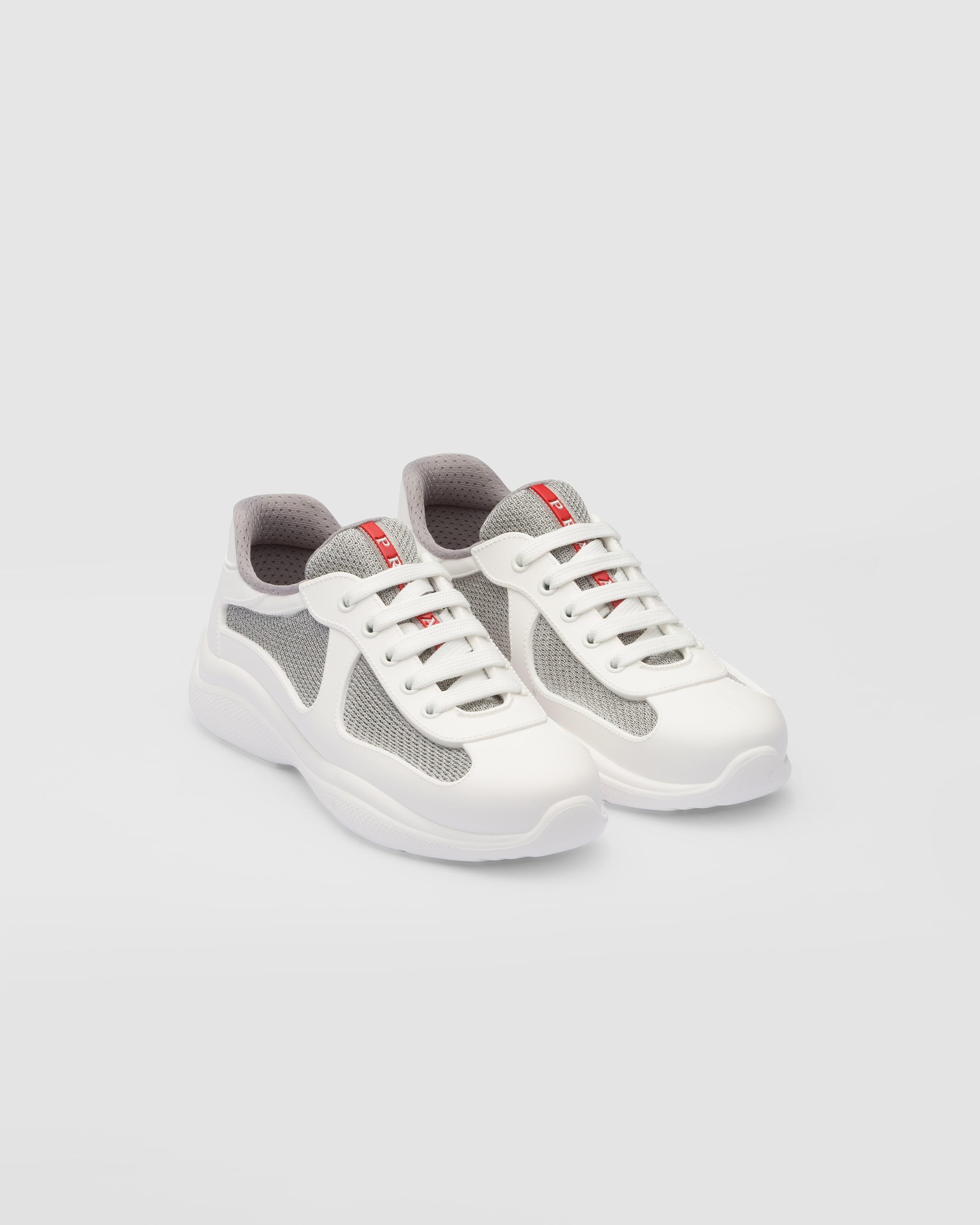 Prada America's Cup Soft rubber and bike fabric sneakers Product Image