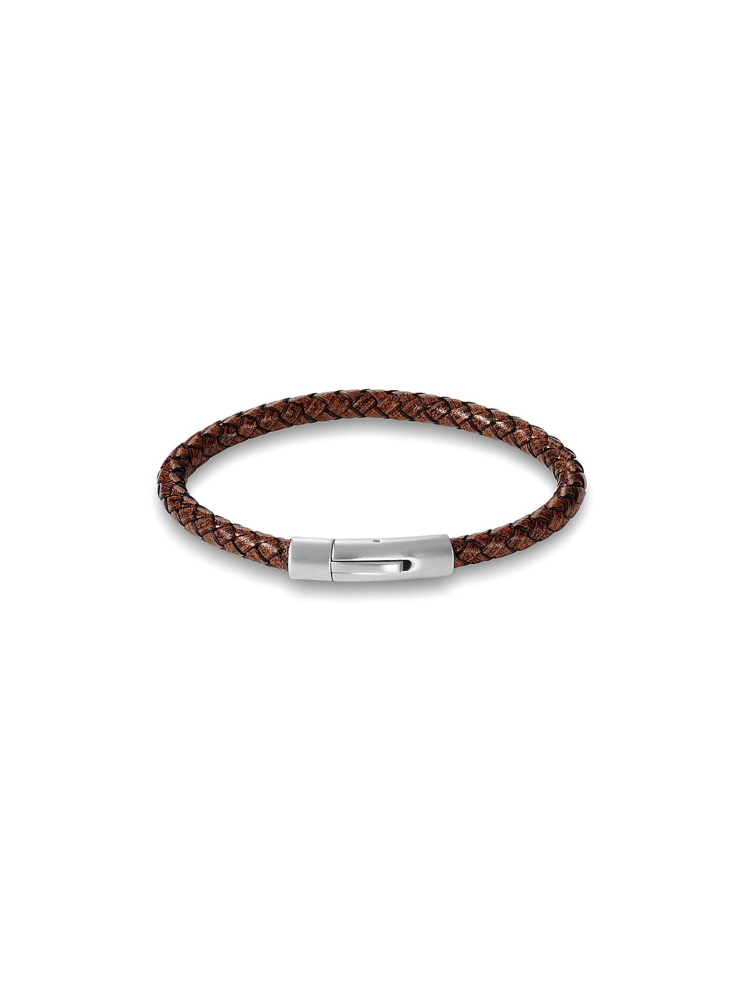 Woven Leather Bracelet Product Image