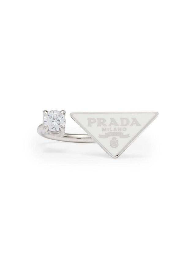 Womens Prada Symbole Ring Product Image