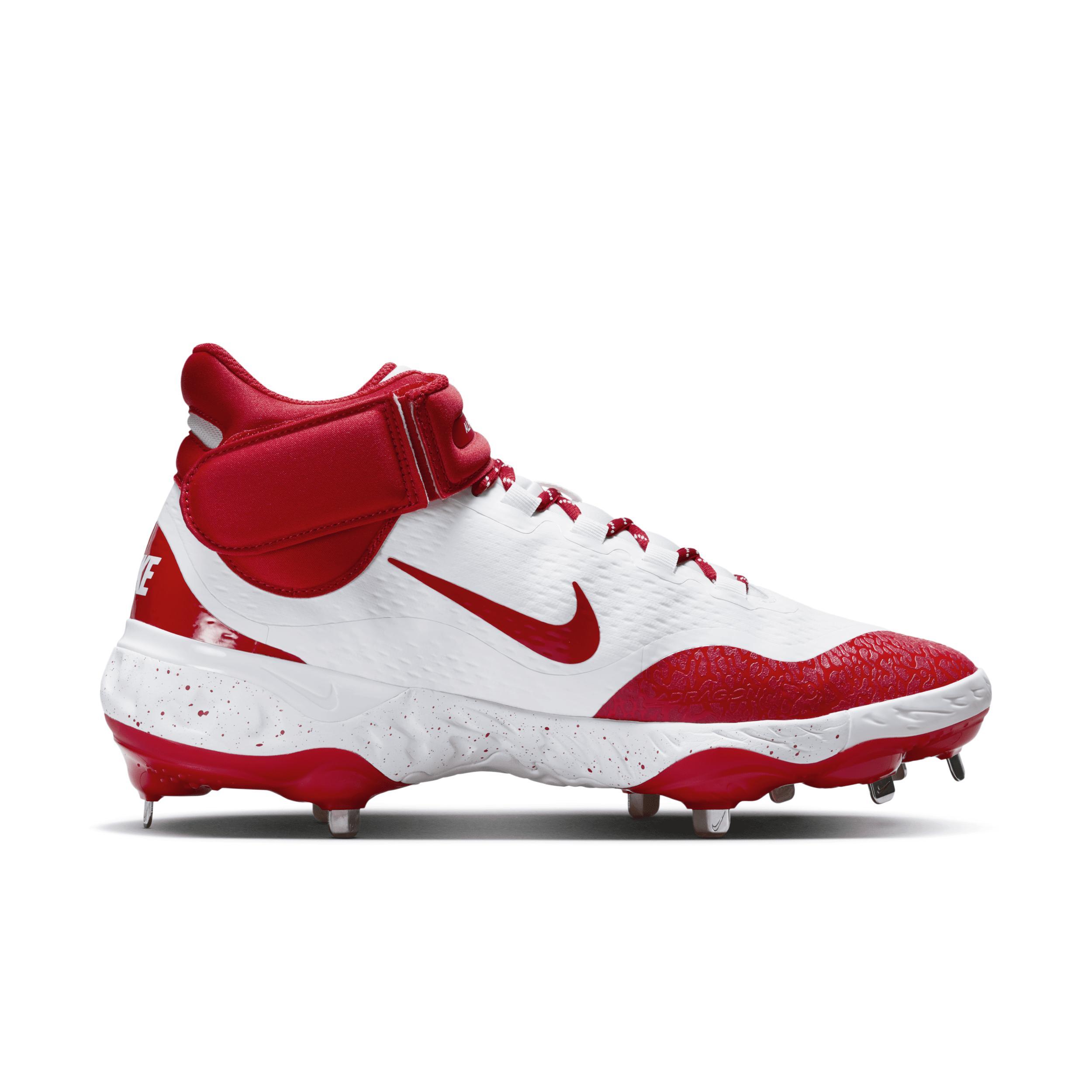 Nike Mens Alpha Huarache Elite 4 Mid Baseball Cleats Product Image