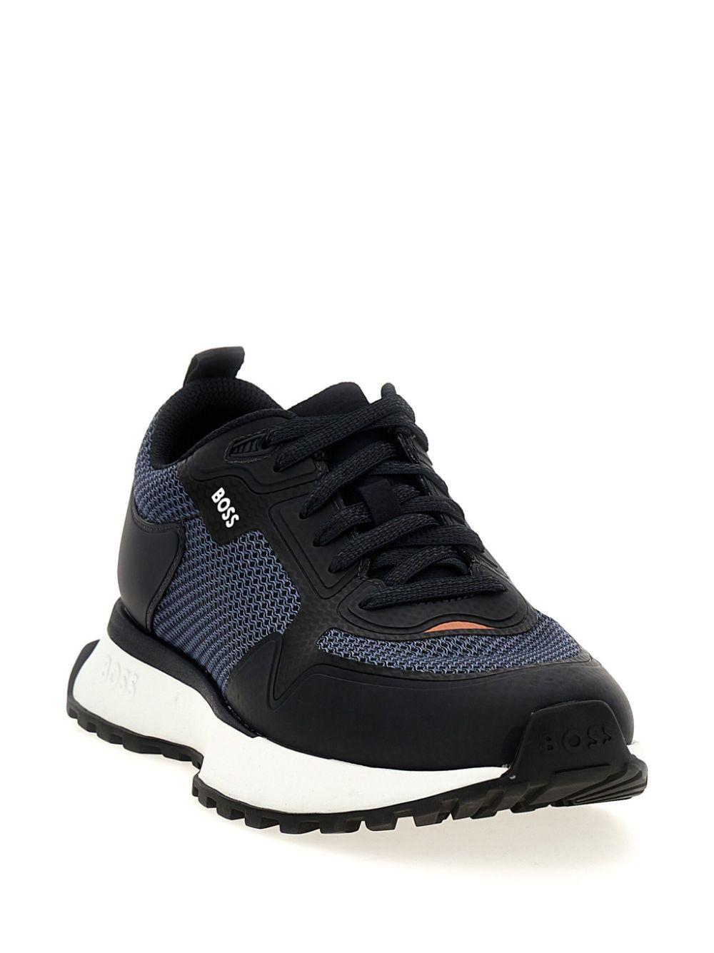 HUGO BOSS Boss  Jonah Mesh Sneakers In Multicolor Product Image