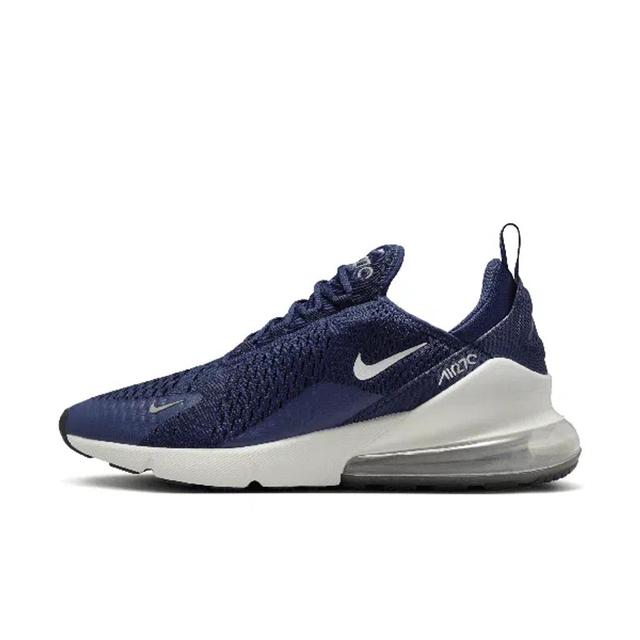 NIKE Air Max 270 "midnight Navy Black Jade Horizon White" Sneakers In Midnight Navy/black/jade Horizon/white Product Image