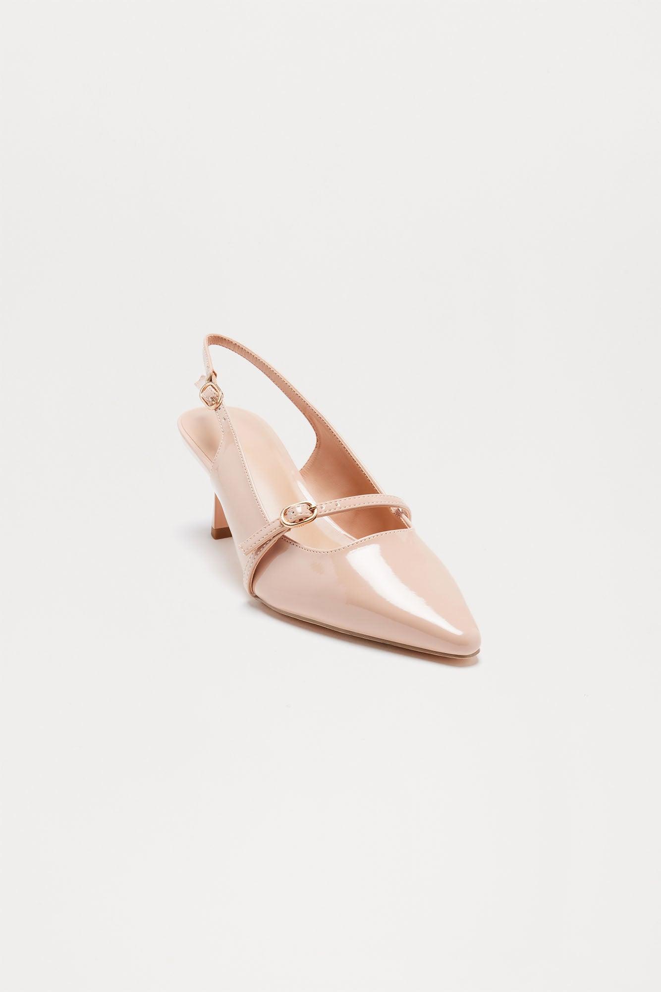 Gwyneth Slingback Pumps - Nude product image