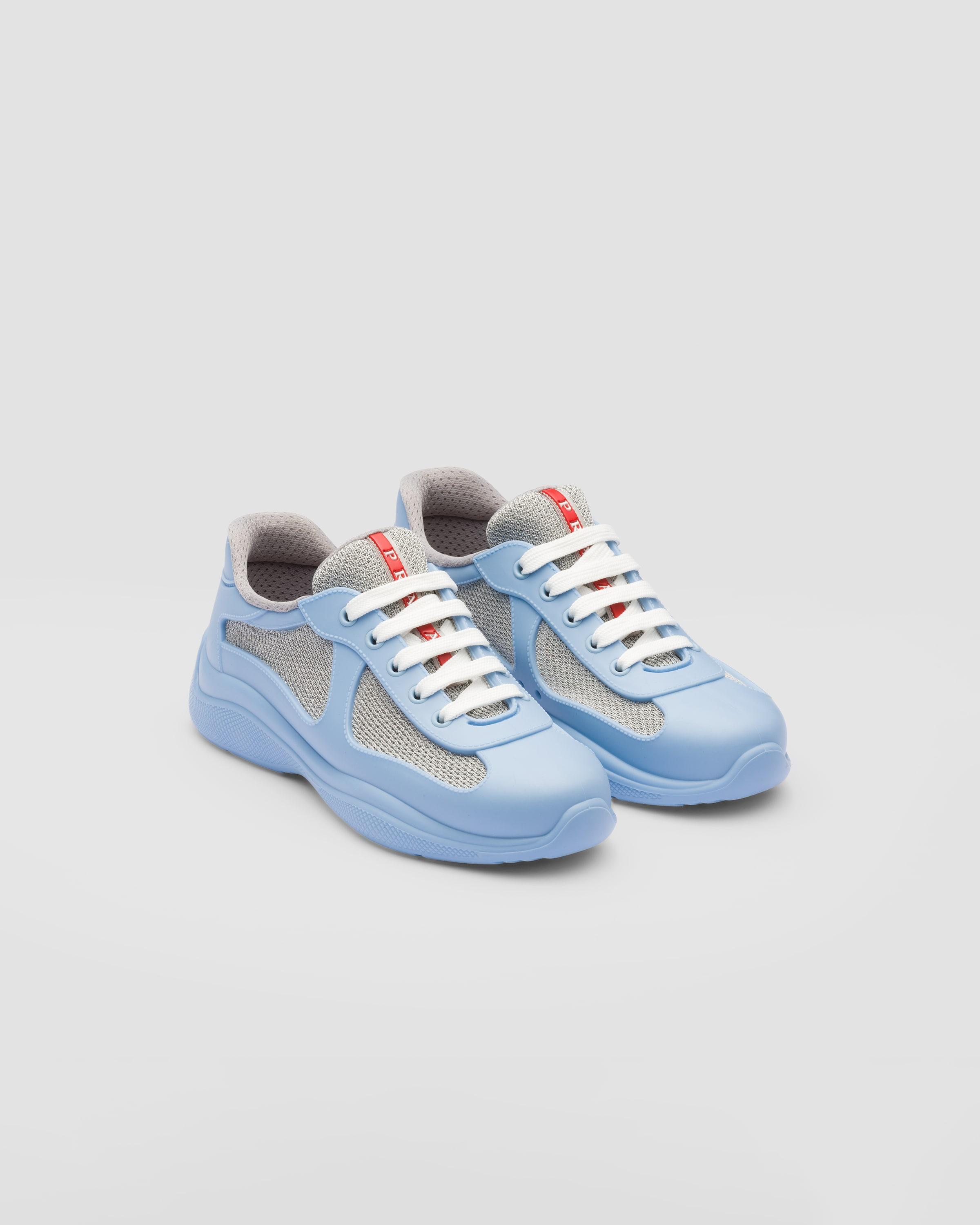 Prada America's Cup Soft rubber and bike fabric sneakers Product Image