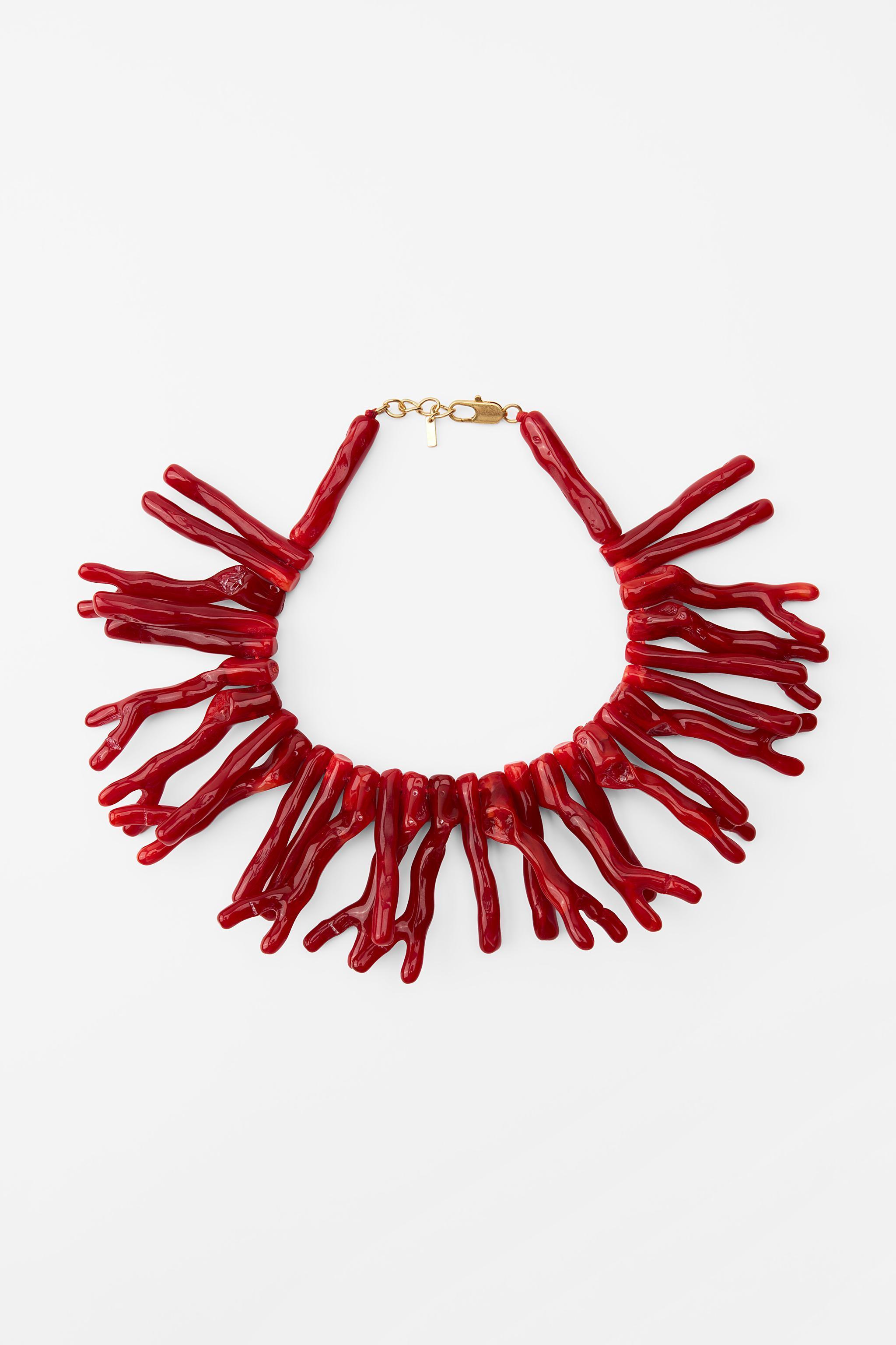 CORAL EFFECT NECKLACE Product Image