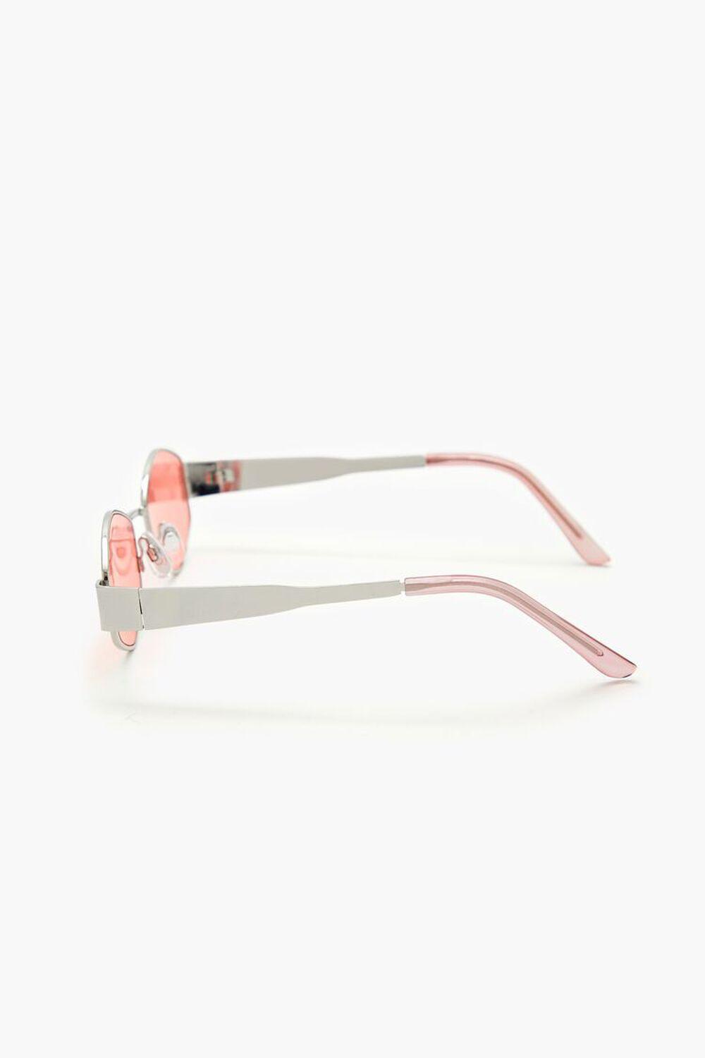 Geo Oval Frame Sunglasses | Forever 21 Product Image