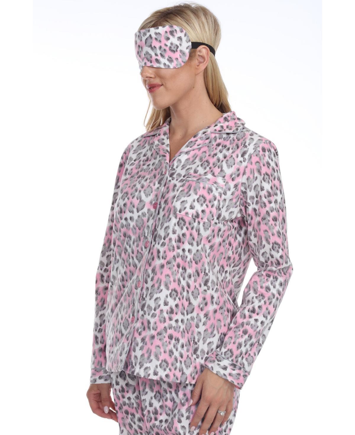 White Mark 3-Piece Cozy Pajama Set Product Image