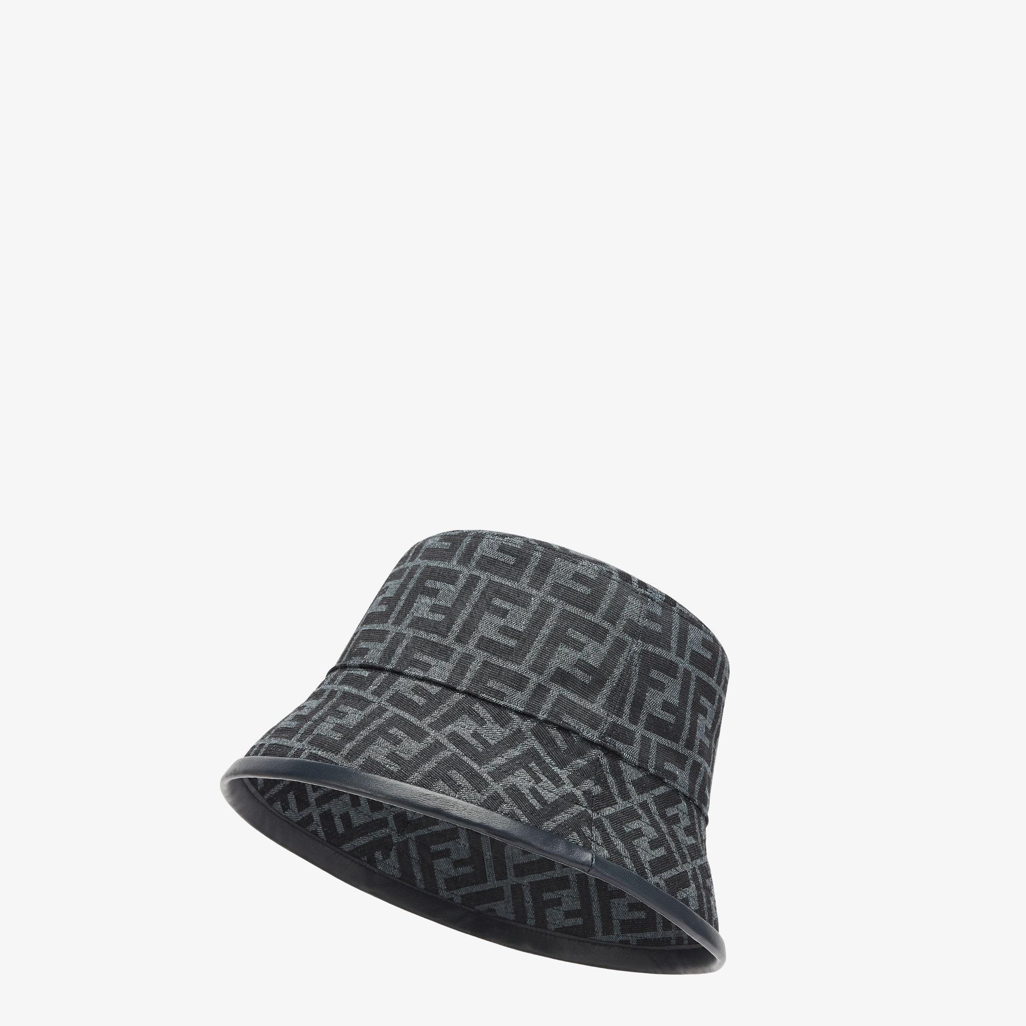 HatBlue fabric bucket hat Product Image