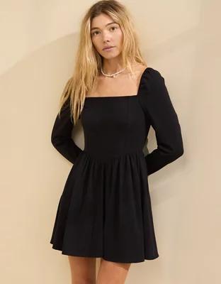 Aerie Knit Fit & Flare Mini Dress Product Image