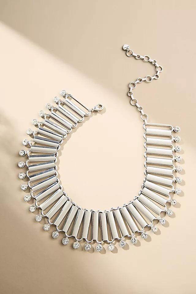 Crystal Fluted Collar Necklace Product Image