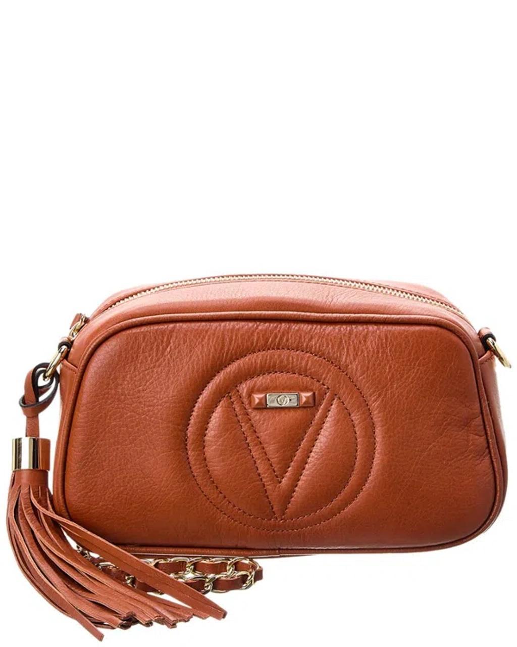 Bella Leather Crossbody In Brown product image