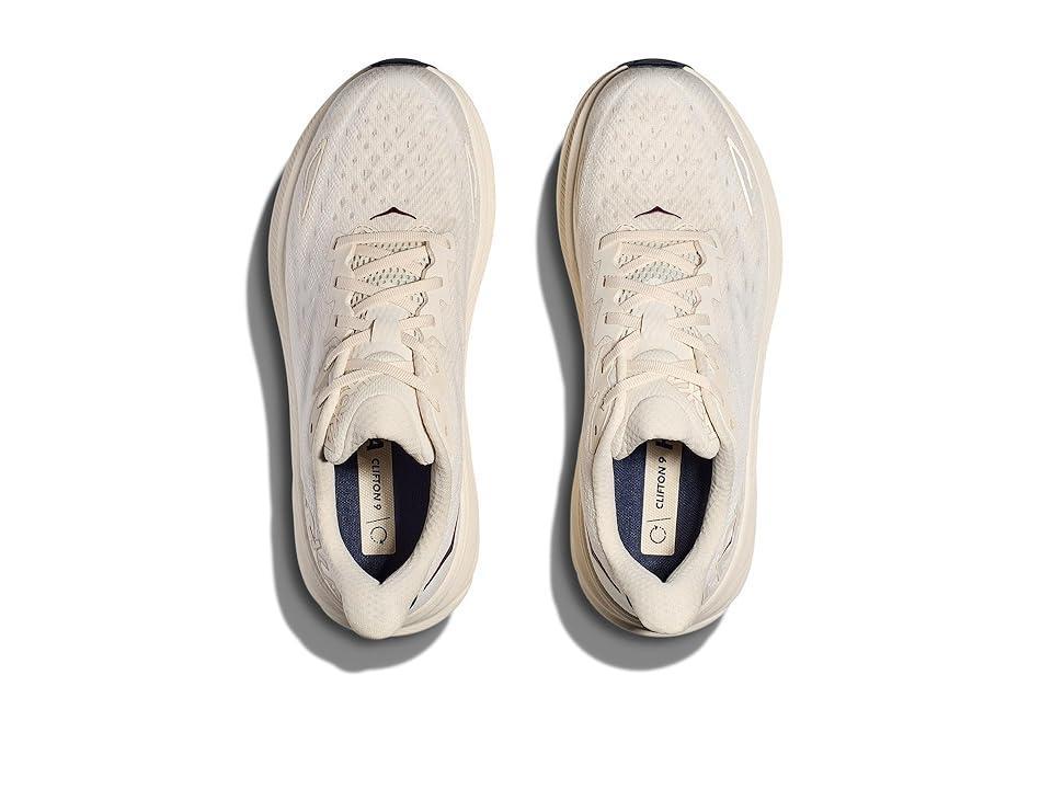 Hoka Men's Clifton 9 (Oat Milk/Alabaster) Men's Shoes Product Image