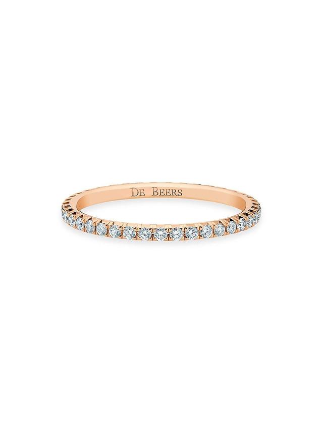 Womens Aura 18K Rose Gold & Natural Diamond Eternity Band/1.62MM Product Image