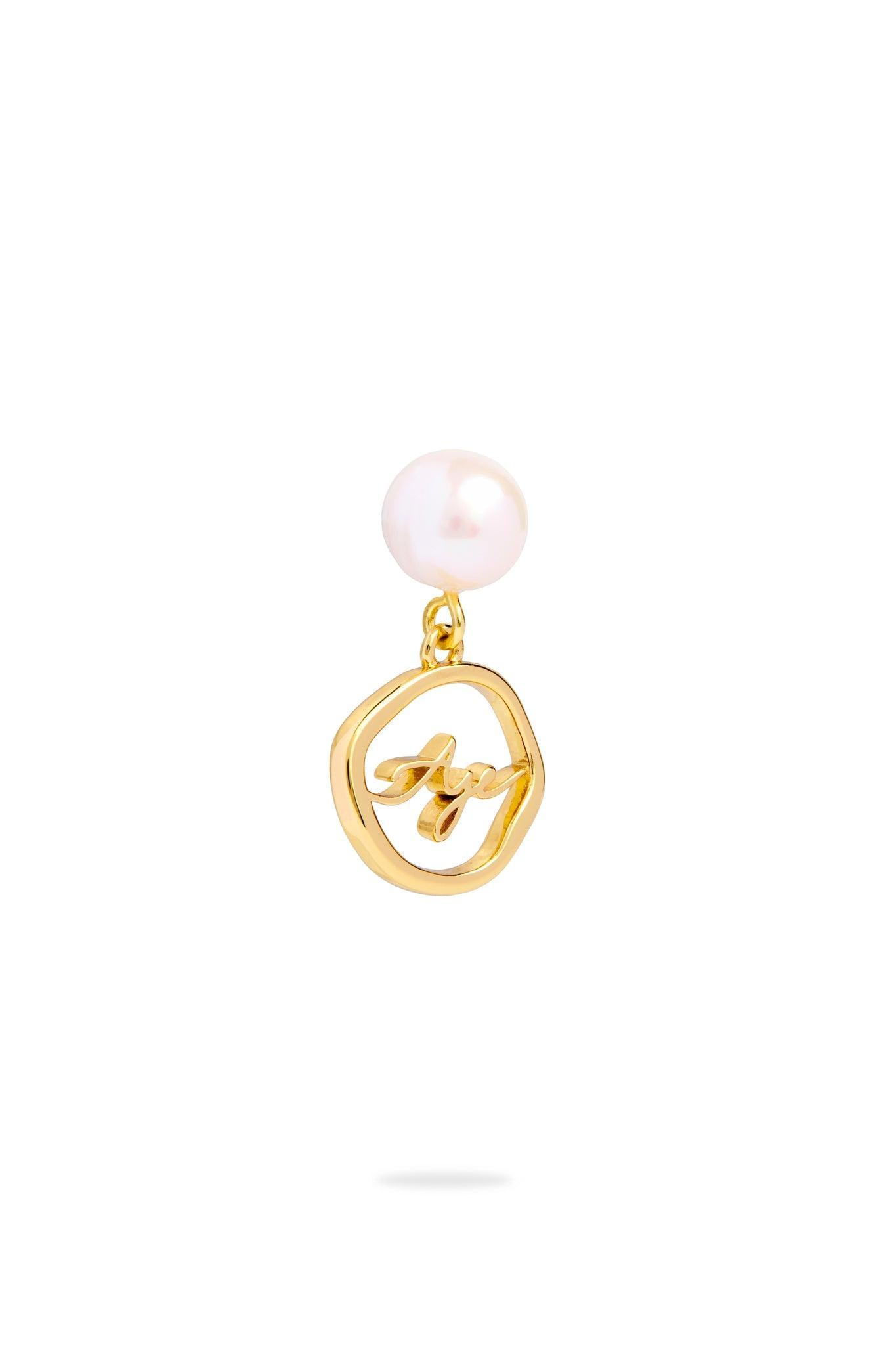 Fleur Pearl Drop Earring Product Image