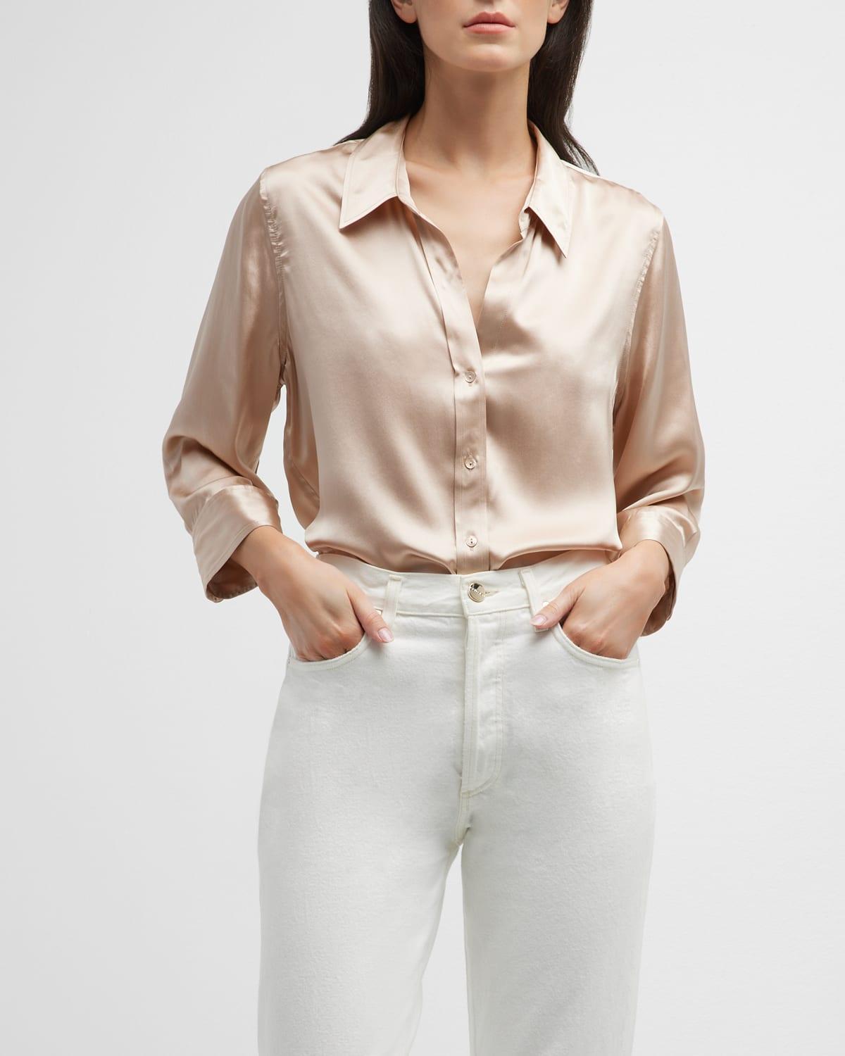 L'AGENCE Dani Blouse Size L, M, XL, XS. Product Image