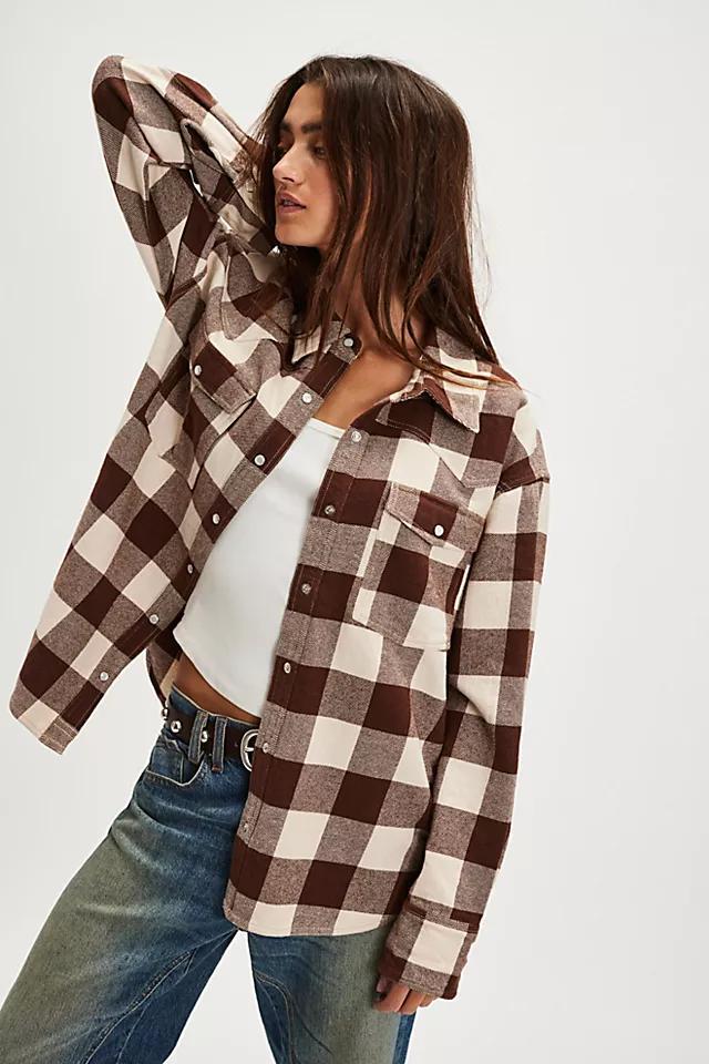 We The Free Hideaway Plaid Shirt Product Image