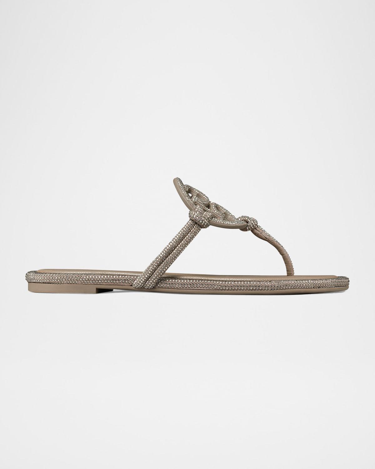 Miller Pave Logo Thong Sandals Product Image