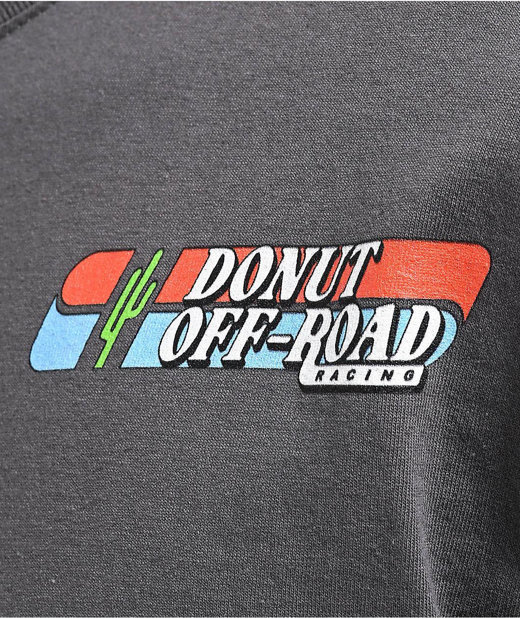 Donut Give It The Beans Charcoal T-Shirt Product Image