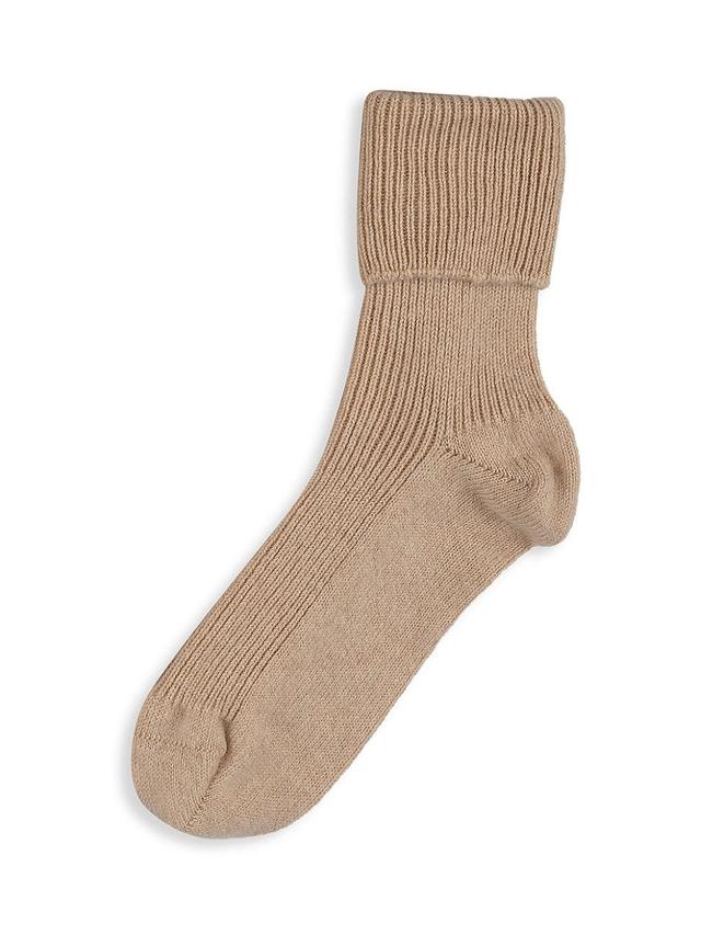 Womens Cashmere Bed Socks Product Image