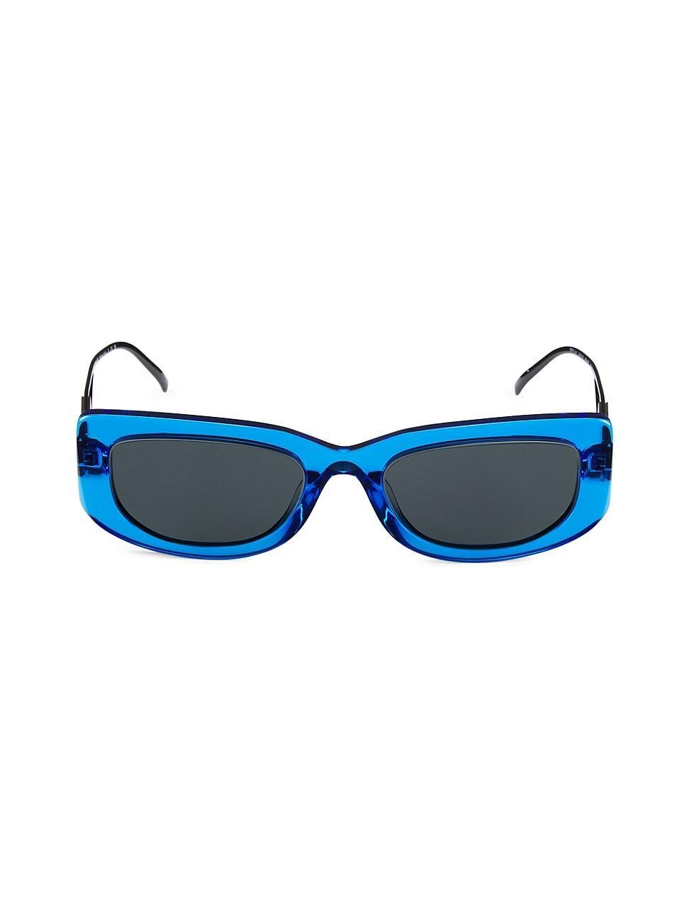 Womens 53MM Rectangle Sunglasses Product Image