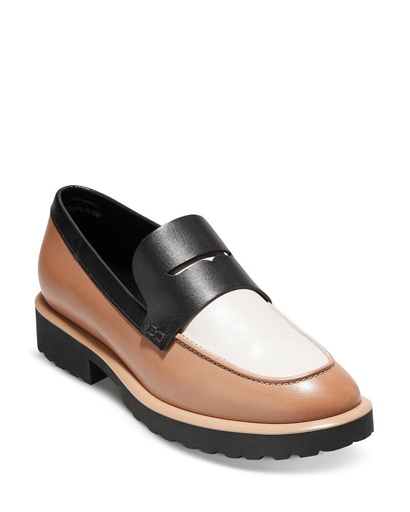 Cole Haan Womens Geneva Slip On Penny Loafer Flats Product Image