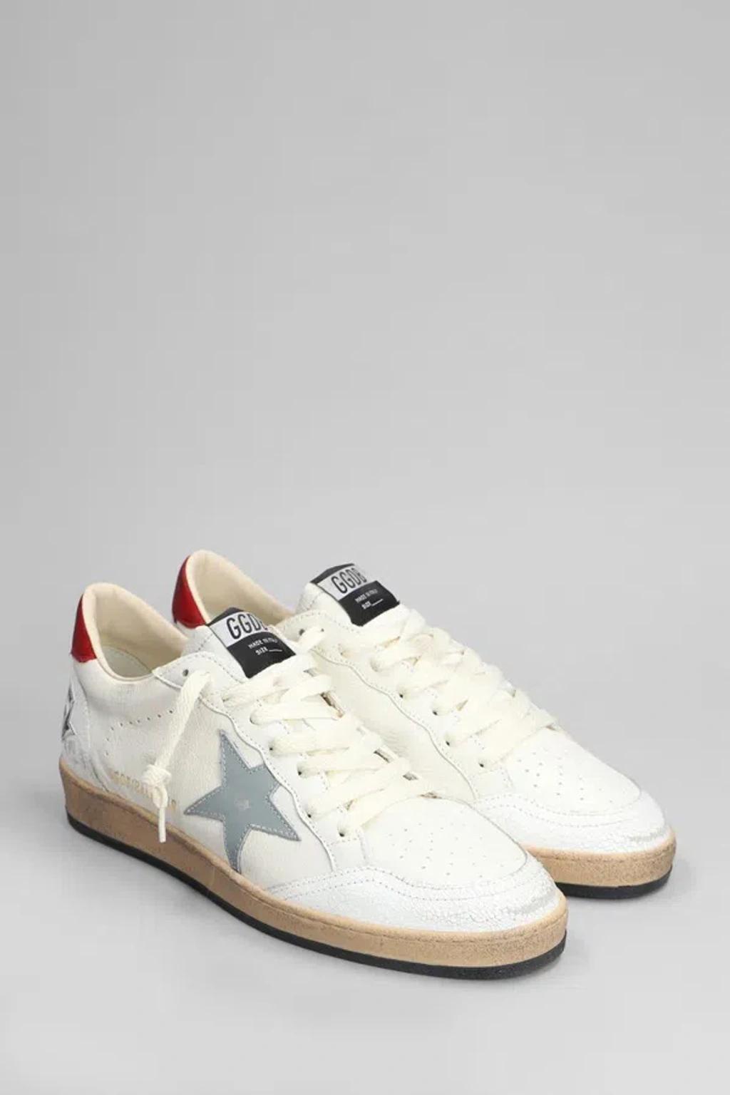 GOLDEN GOOSE Ball Star Sneakers In White Product Image