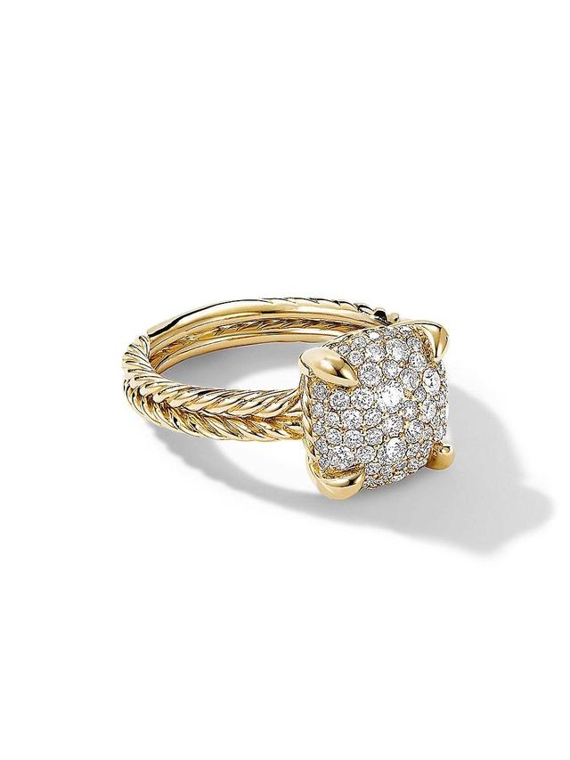 Womens Chatelaine Ring in 18K Yellow Gold Product Image