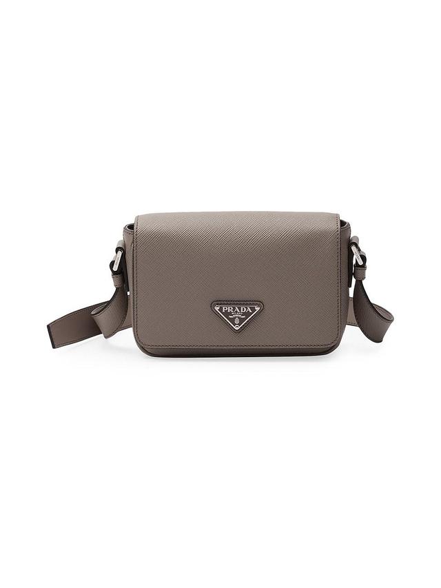 Mens Saffiano Leather Shoulder Bag Product Image