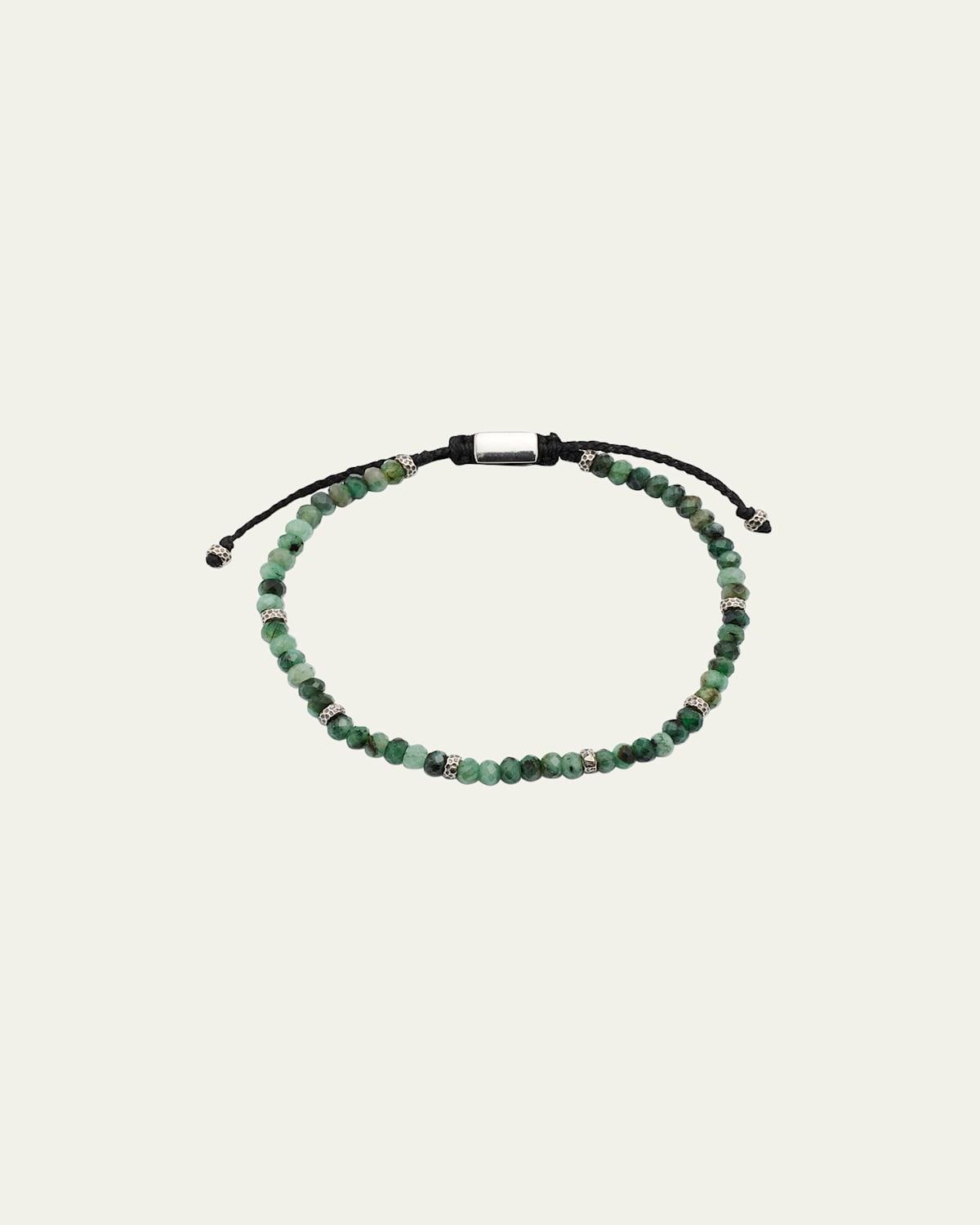 Mens Gemstone Beaded Bracelet Product Image