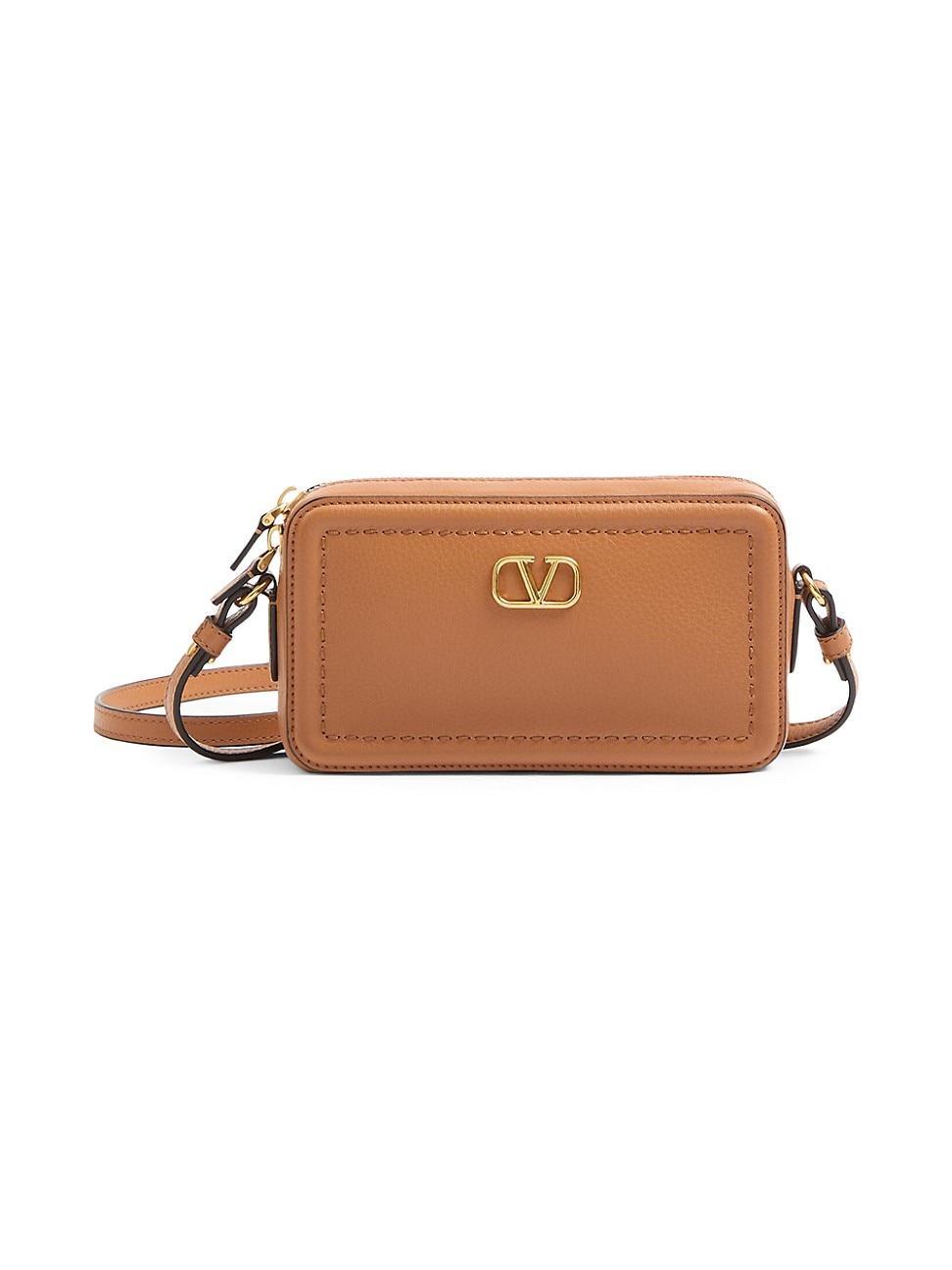 Womens Alltime Mini Shoulder Bag in Grainy Calfskin Product Image