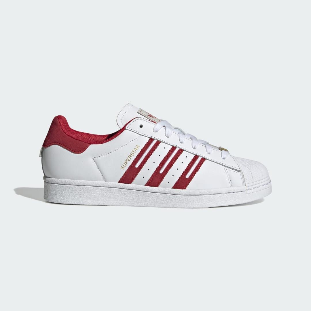 adidas Originals Mens adidas Originals Superstar Casual Sneaker - Mens Basketball Shoes Cloud White/Cloud White Product Image