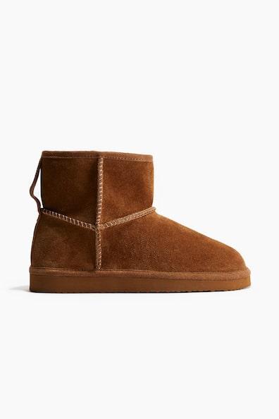 Warm-Lined Suede Boots product image