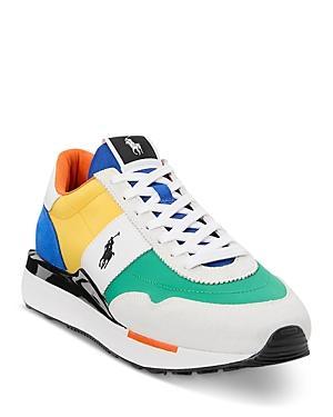 Polo Ralph Lauren Mens Train 89 Lace-Up Sneakers Product Image