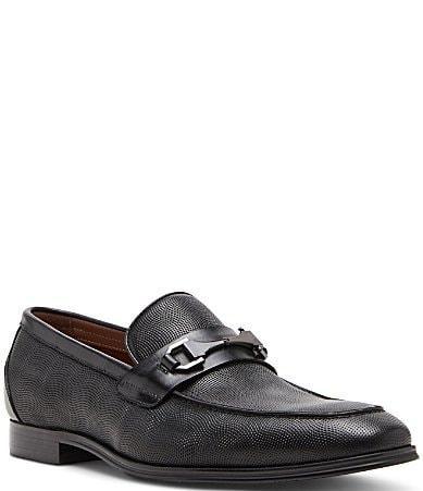 Steve Madden Mens Netto Leather Bit Dress Loafers Product Image