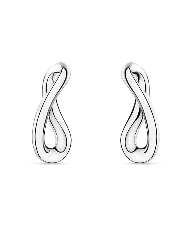 Georg Jensen Sterling Silver Infinity Stud Earrings Product Image