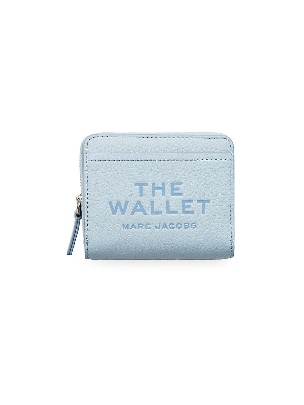 Womens The Leather Mini Compact Wallet Product Image