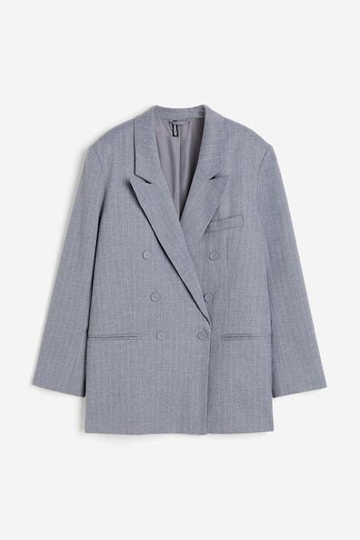 Oversized Double-breasted Blazer Product Image