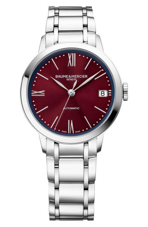 Baume & Mercier Classima 10691 Automatic Bracelet Watch, 34mm Product Image