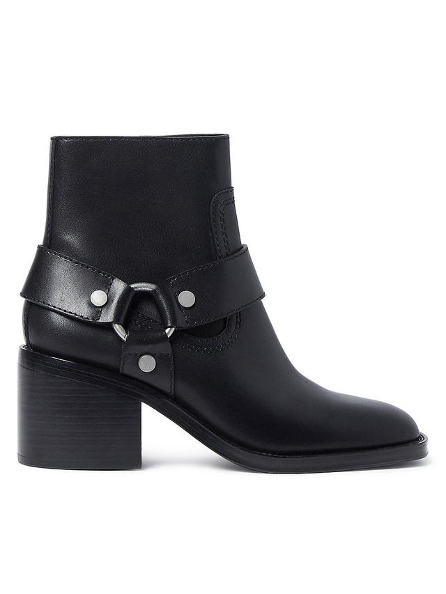 Womens River Engineer 70MM Leather Ankle Boots Product Image