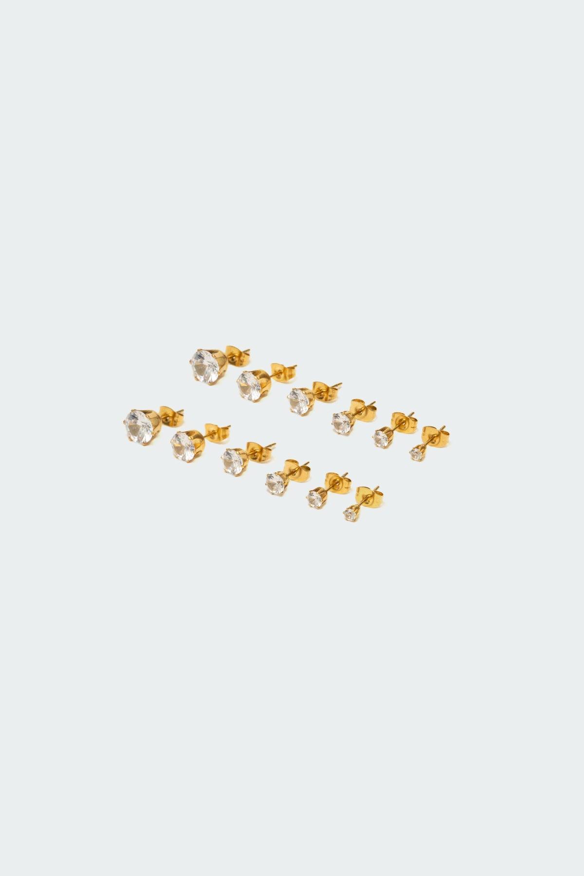 Sparkle Stud Earrings Pack Product Image