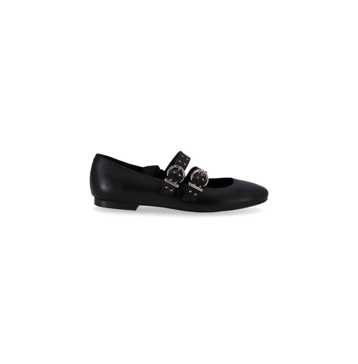 ALOHAS Thekla Leather Buckle Ballet Flat Womens at Urban Outfitters Product Image