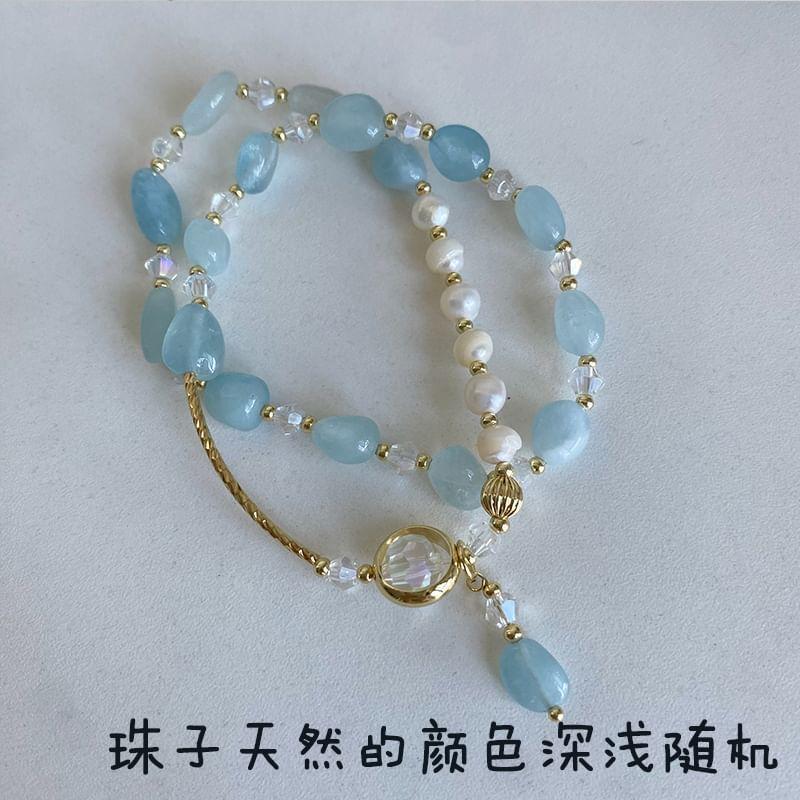 Flower Beaded Bracelet Product Image