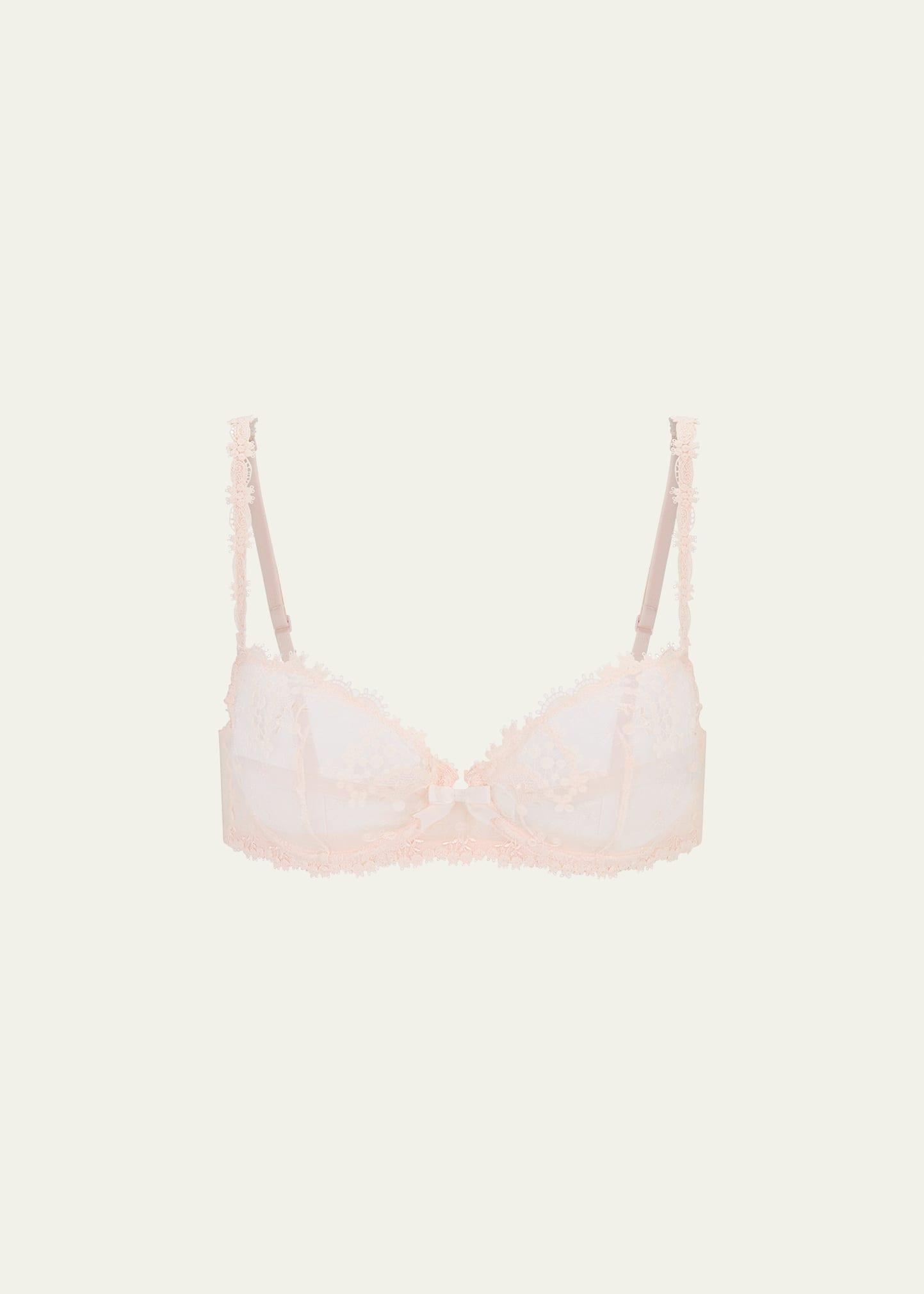 Womens Wish Embroidered Demi Bra Product Image