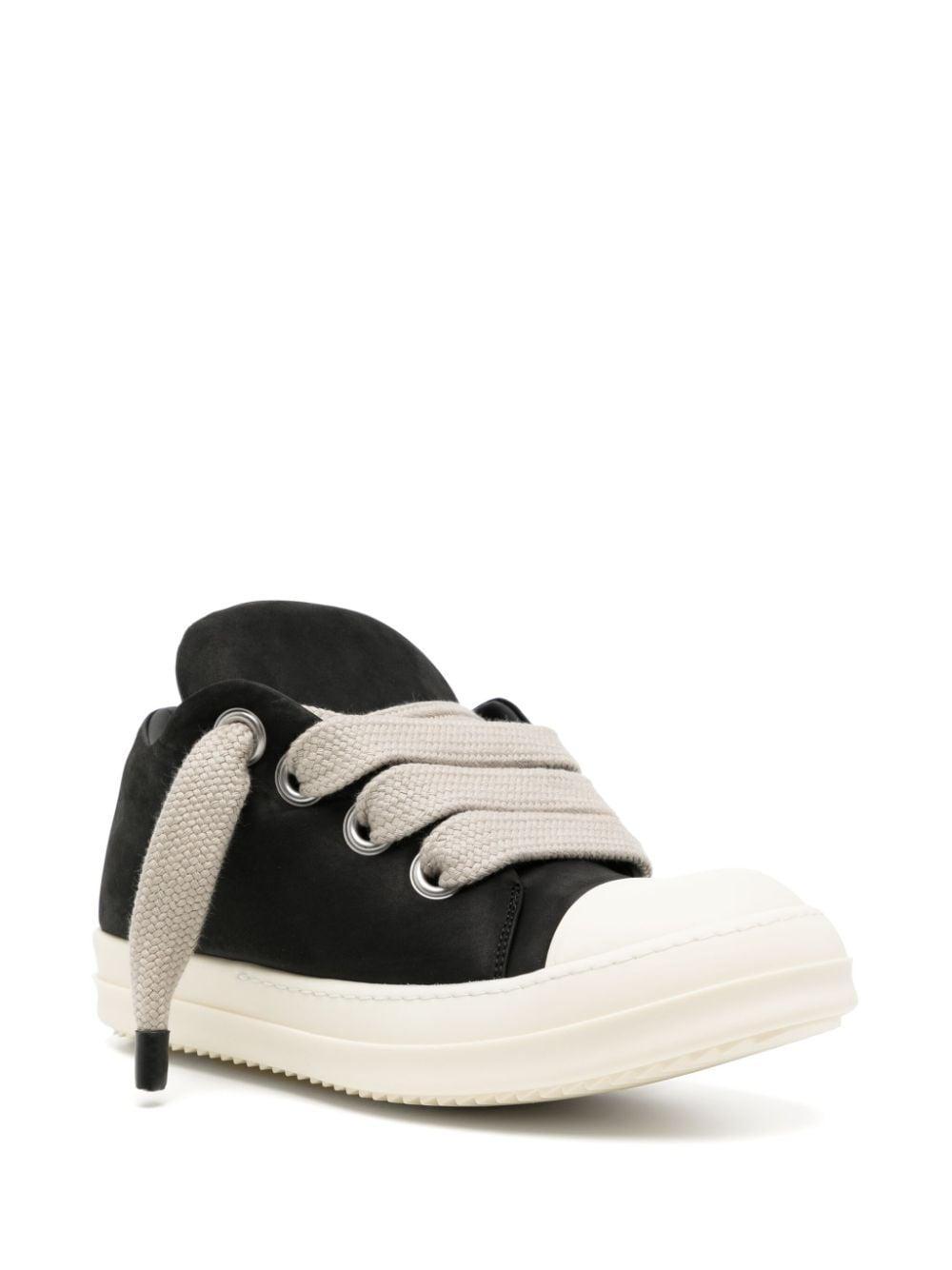 Black Porterville Jumbolaces Low Sneakers In Black/milk Product Image