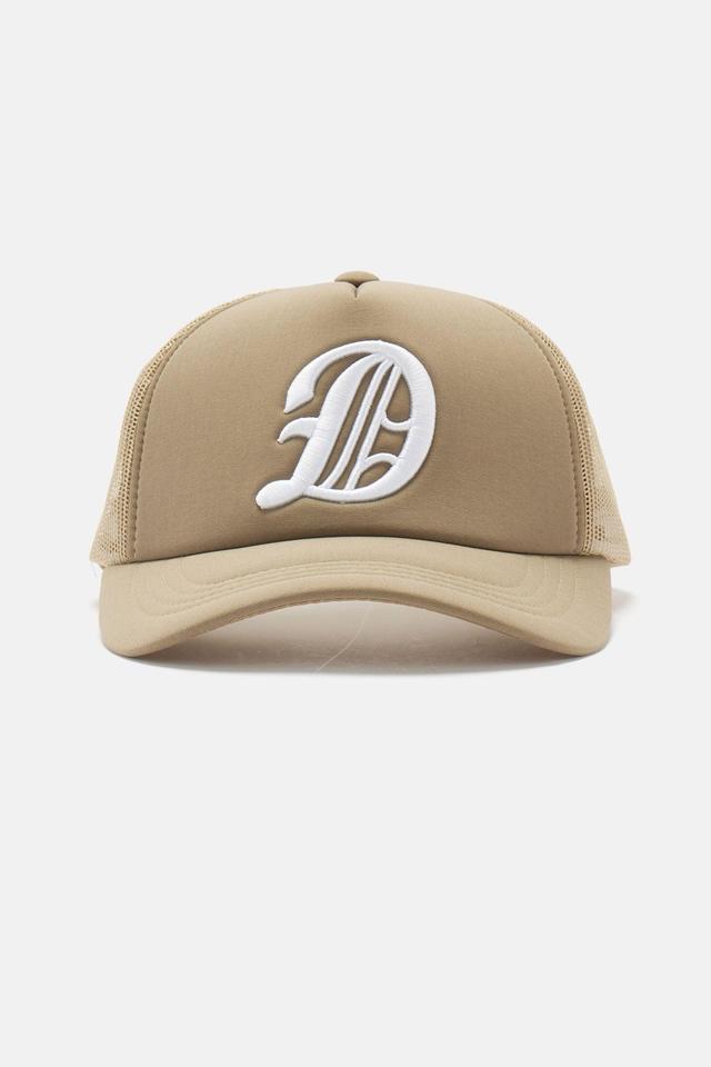 Detroit Trucker Hat - Tan Product Image