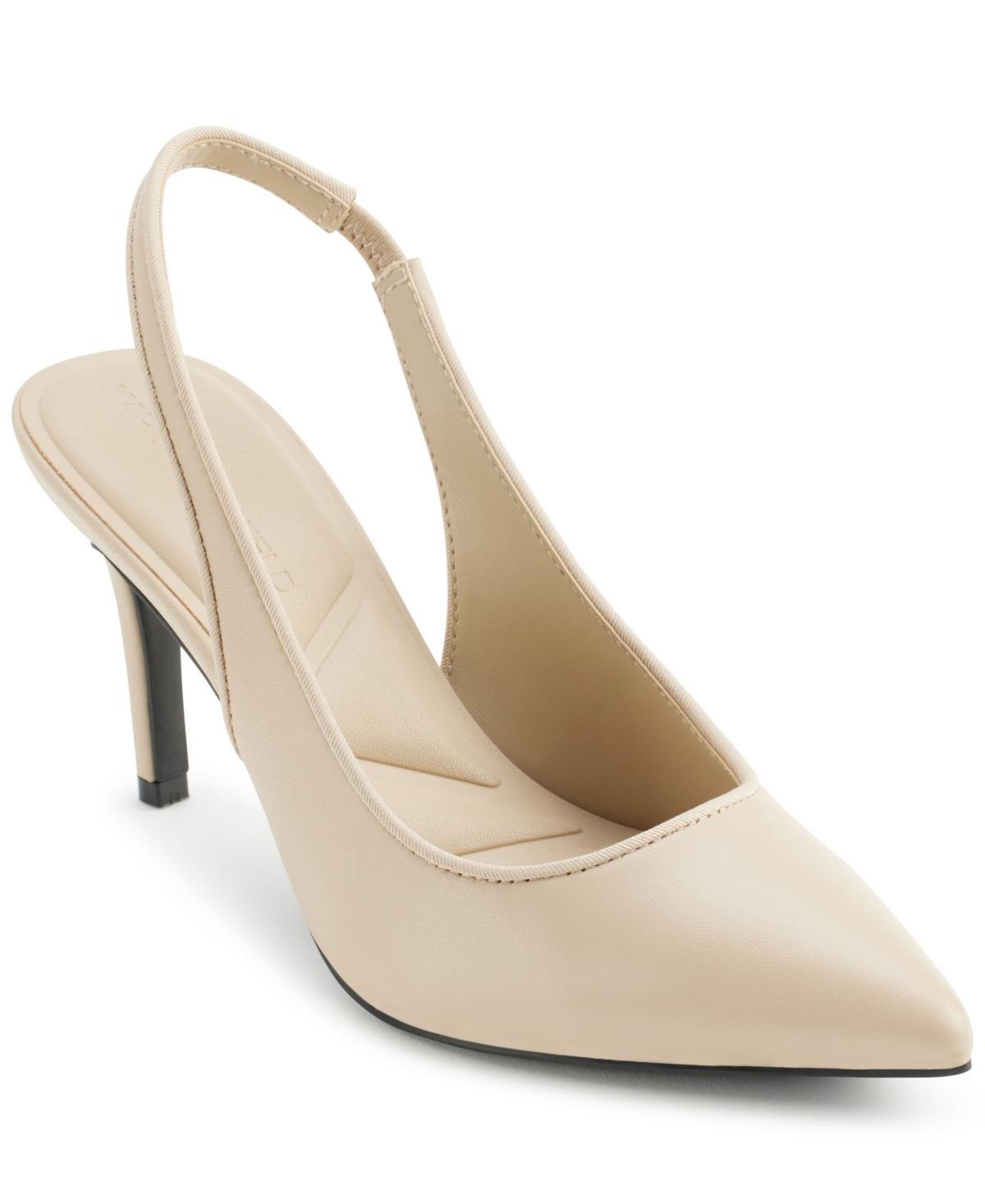 Karl Lagerfeld Paris Womens Rosalyn Pointed Toe Slingback Pumps Product Image