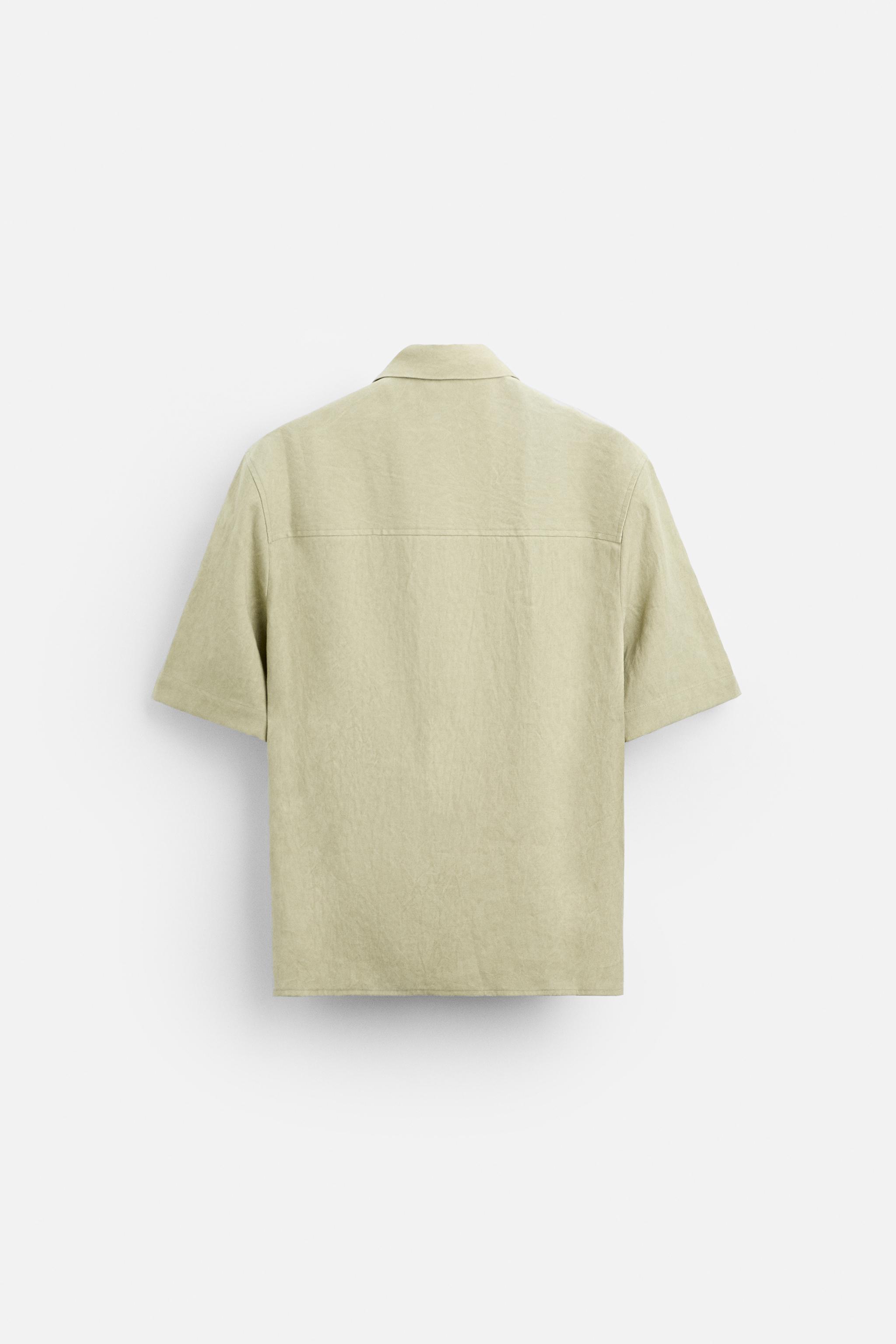 LYOCELL - LINEN WASHED SHIRT Product Image