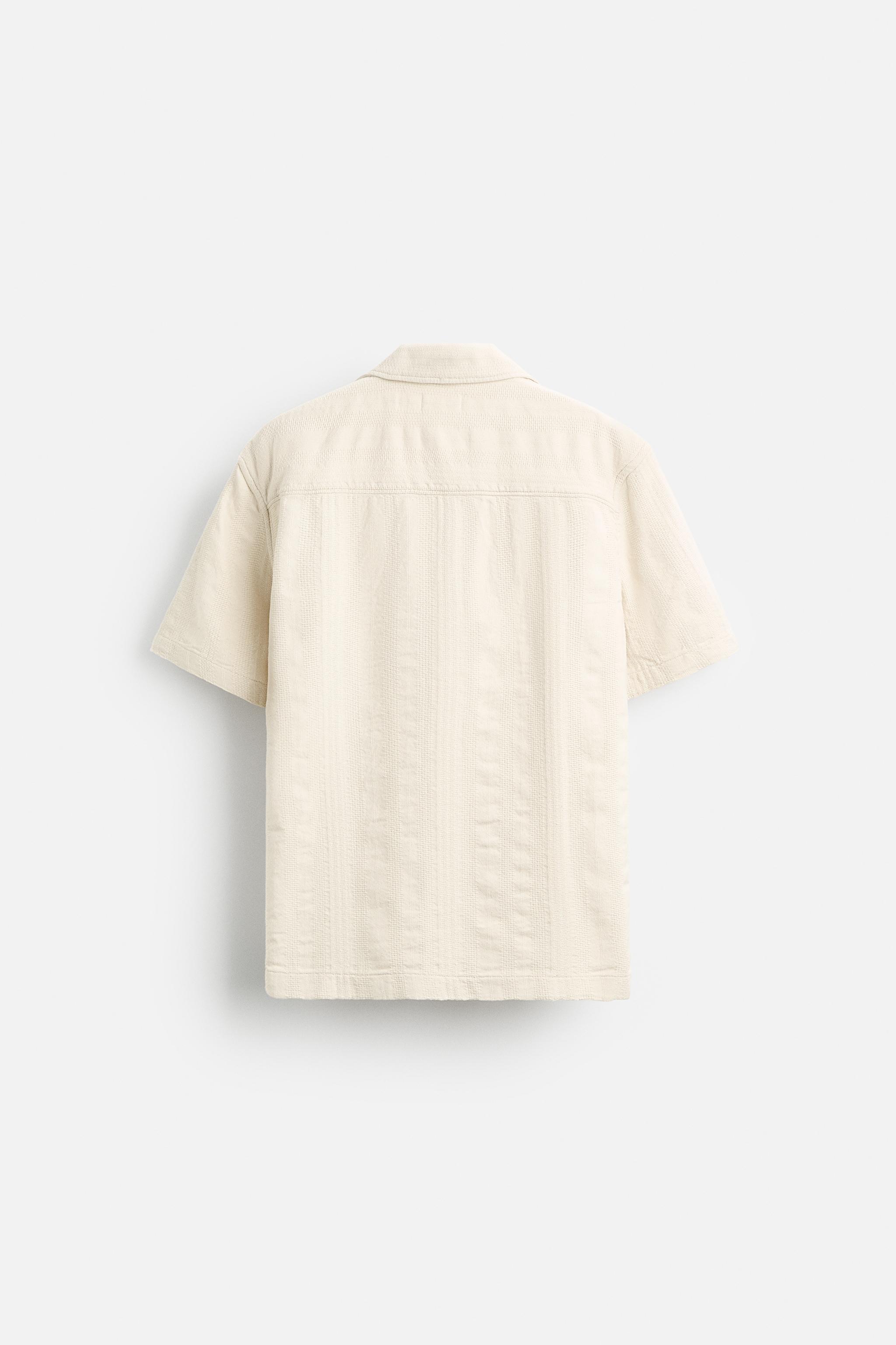 STRIPED JACQUARD SHIRT Product Image