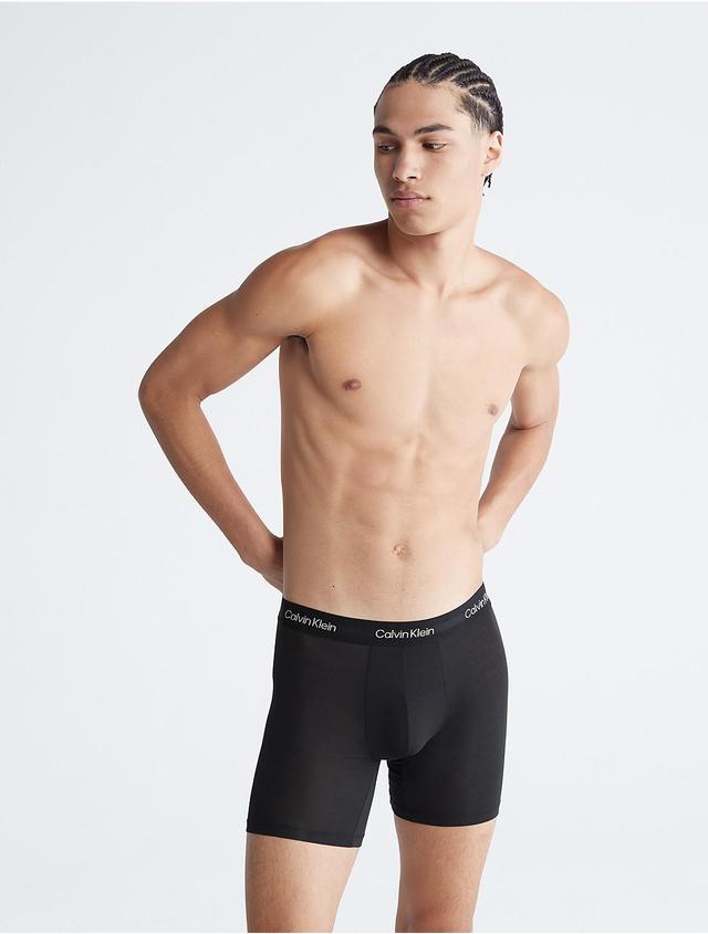 Calvin Klein Ultra-Soft Modern Stretch Modal Boxer Briefs Product Image